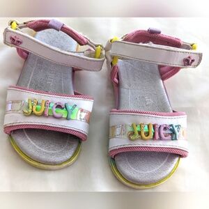 Juicy Couture Huli Girls Sling Back Sandals